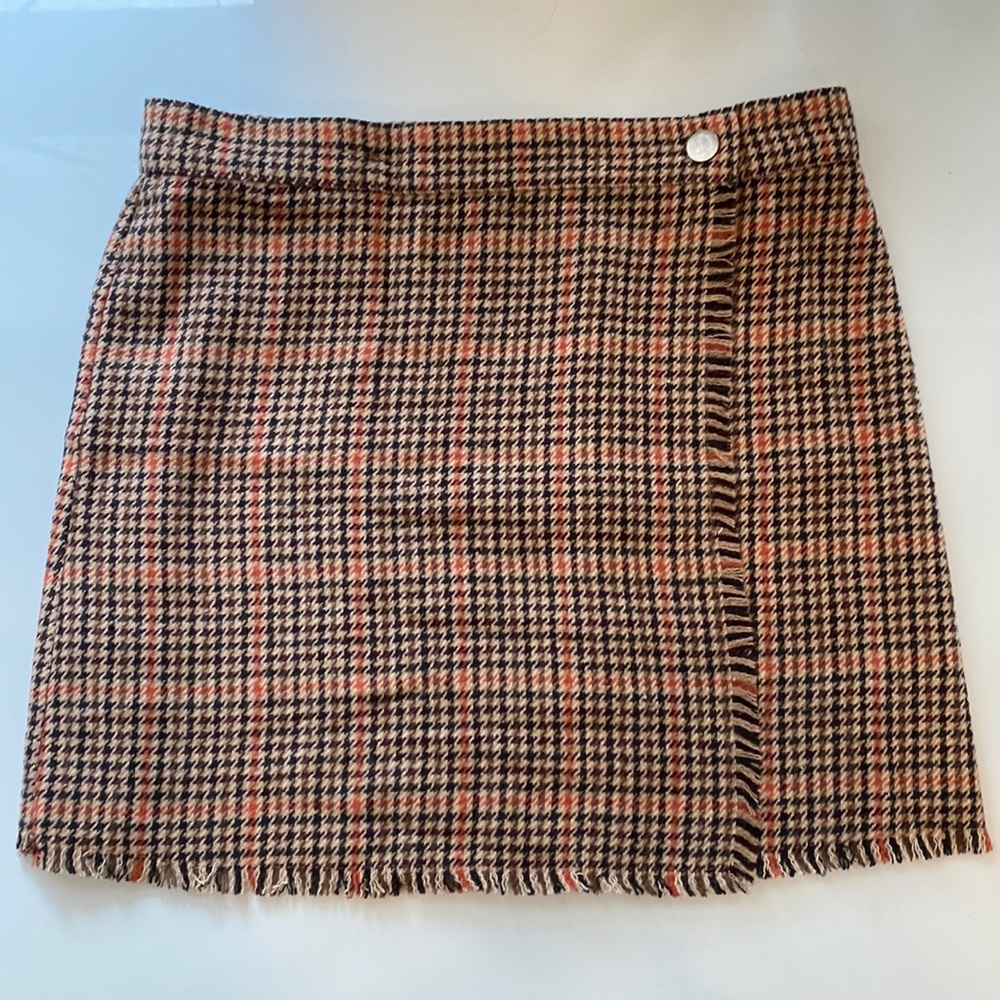 Urban Outfitters Plaid Mini Skirt